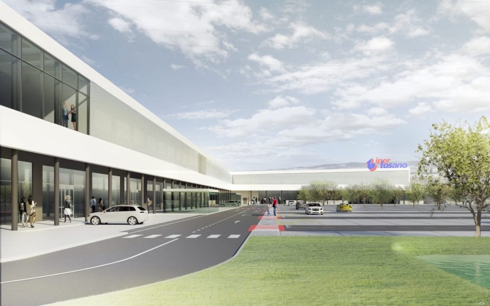 New Tosano commercial building in Pederobba (TV)